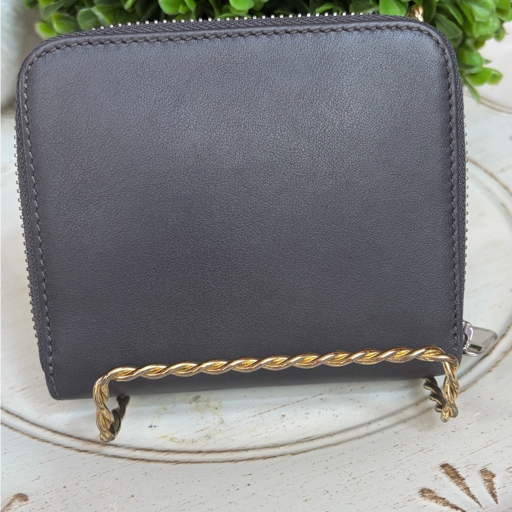 Furla Silver and Gray color block zippy Wallet with shopper tote - Picture 10 of 16